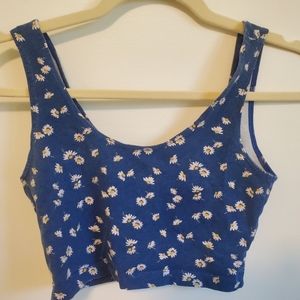 Flower crop top
